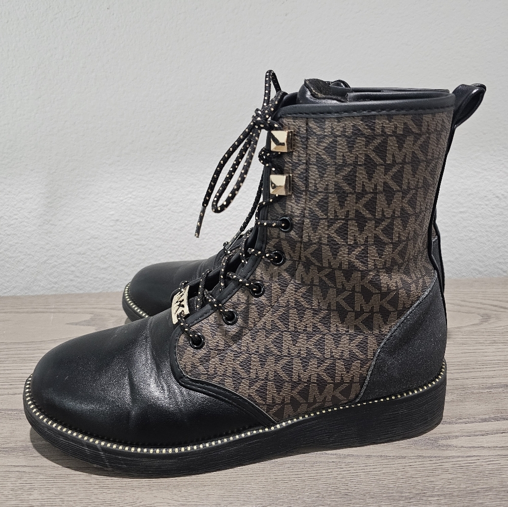 Girls Michael Kors  combat boots